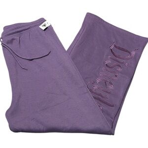 Disney wide leg sweat pants with elastic and drawstring waist NWT
